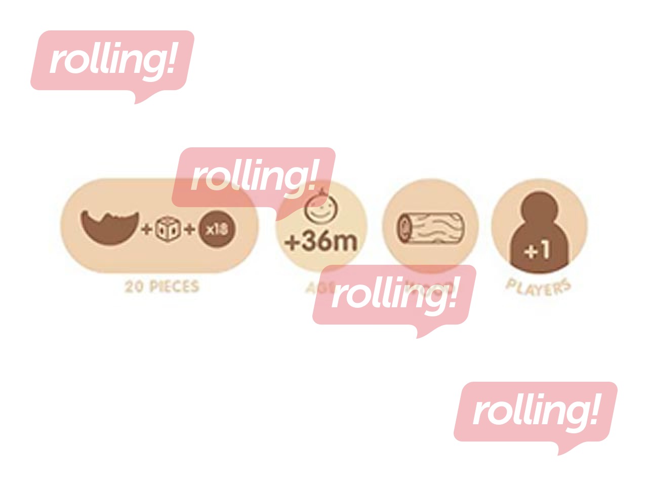 Milani puidust arendav mänguasi – Coco Balance