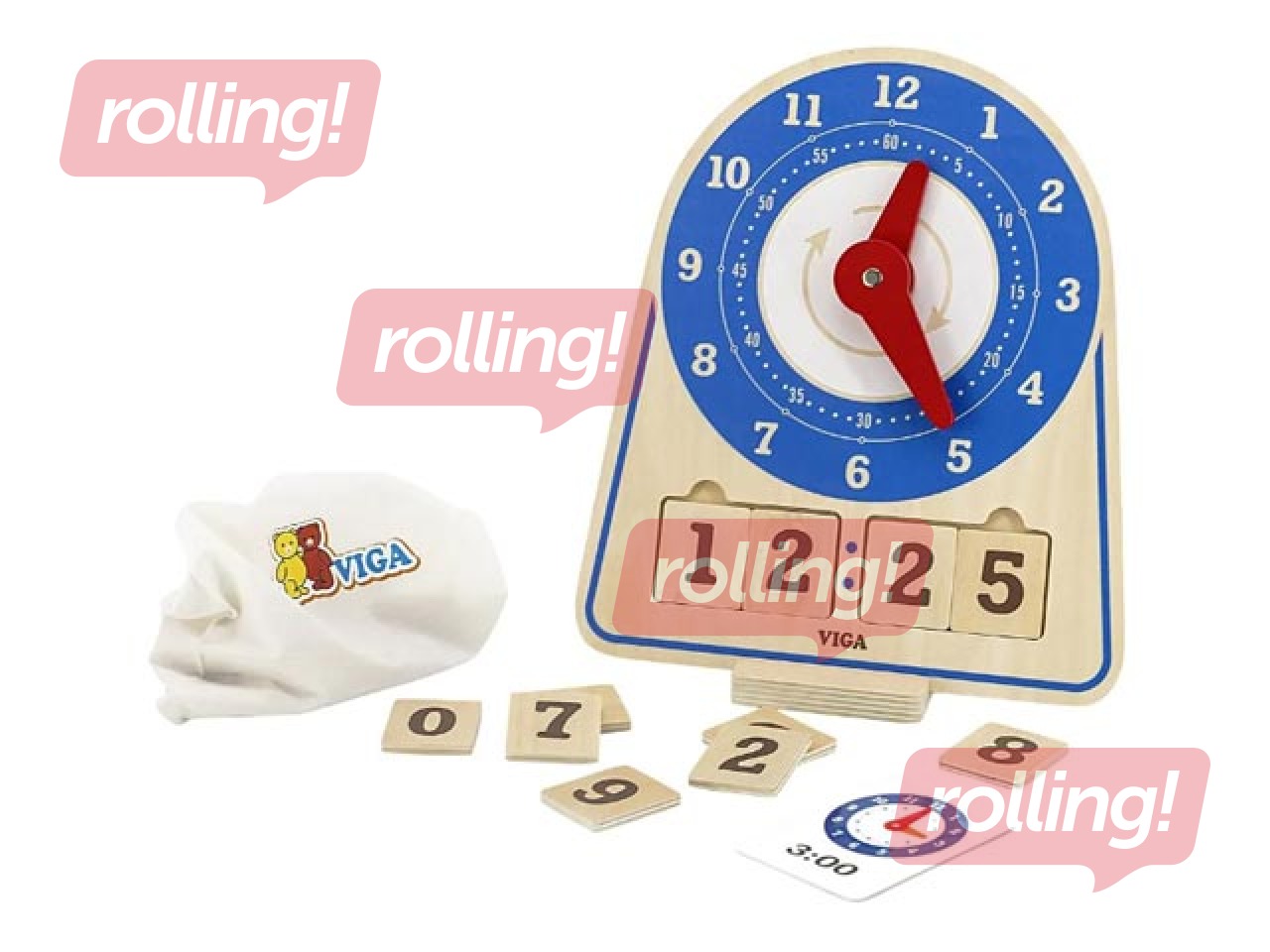 Learning Clock Viga