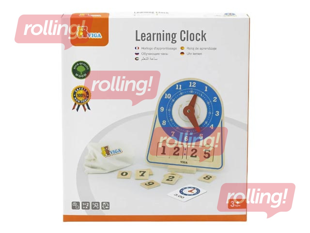 Learning Clock Viga