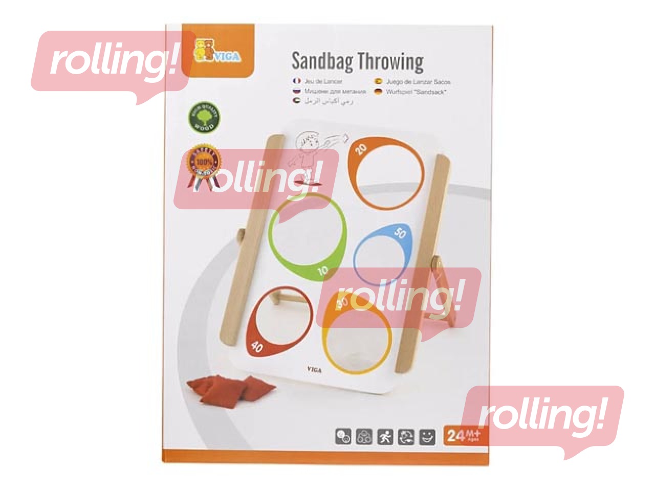 Puidust raam oakoti viskamiseks Viga