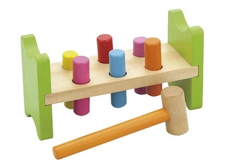 Деревянная игрушка с молотком Viga