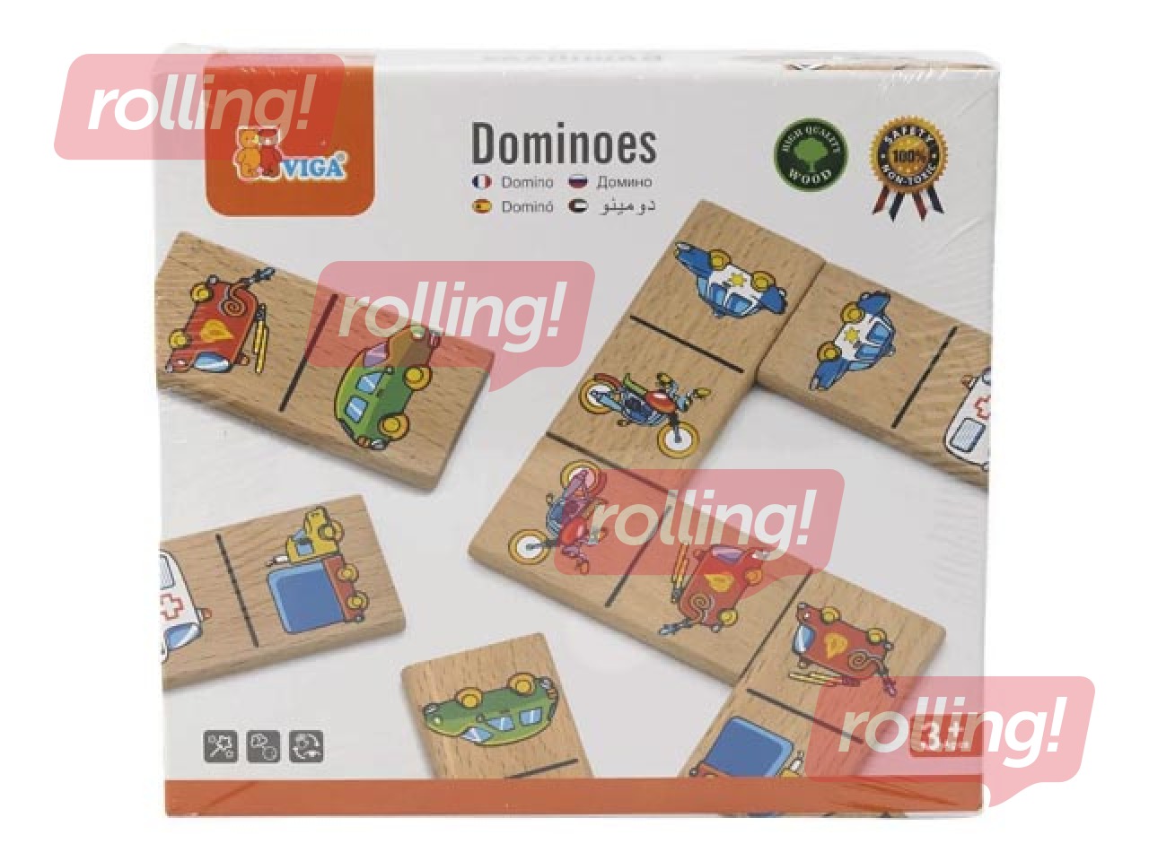 Dominoes for children Viga