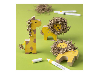 Puidust figuurid Wooden Animals - Safari +Jaanipäeva kingitus!