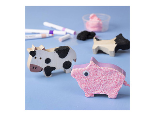 Puidust figuurid Wooden Animals - Farm +Jaanipäeva kingitus!