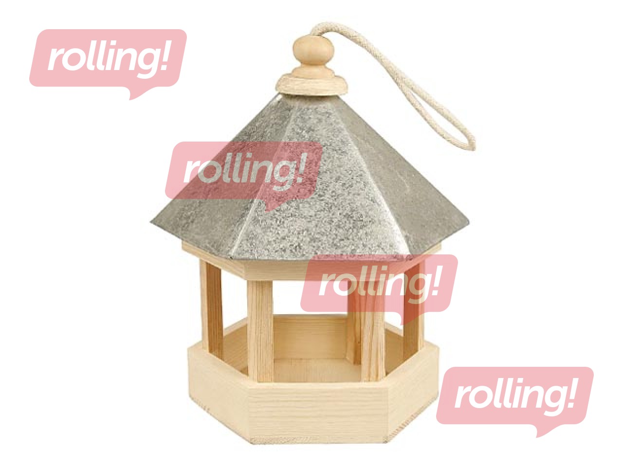 SALE Linnumaja tsinkkatusega