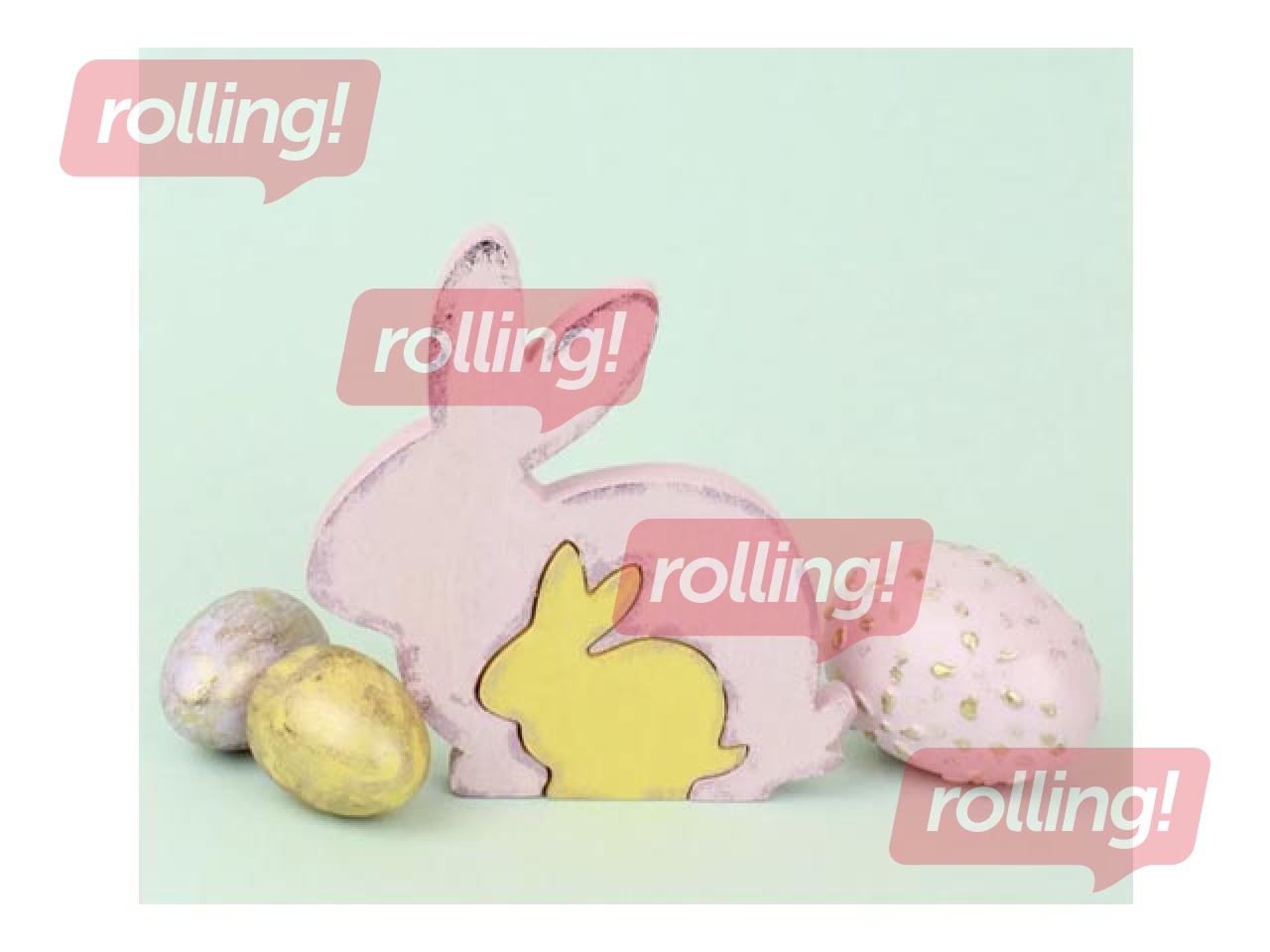 SALE Puidust jänkud, kaks ühes