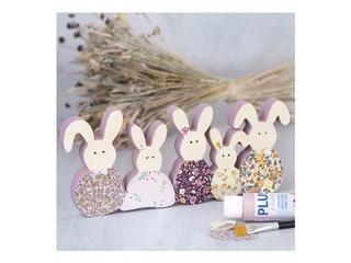 Decorative bunnies, 1 piece
