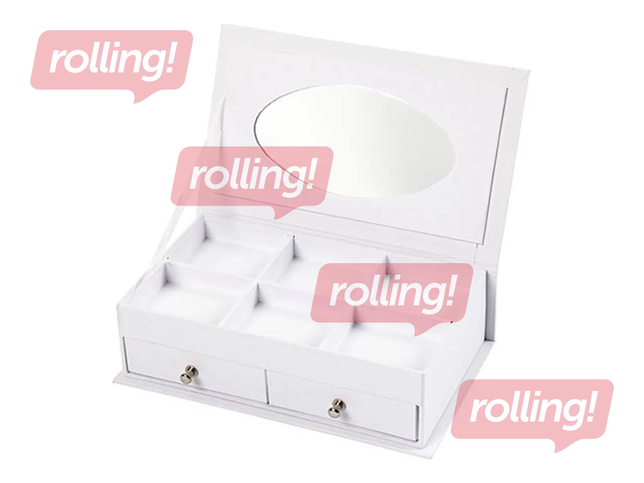 SALE Dārgumu kastīte, balta