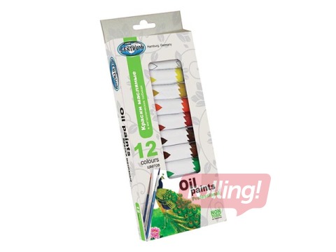 Eļļas krāsas 12kr.x12ml (tūbiņas)