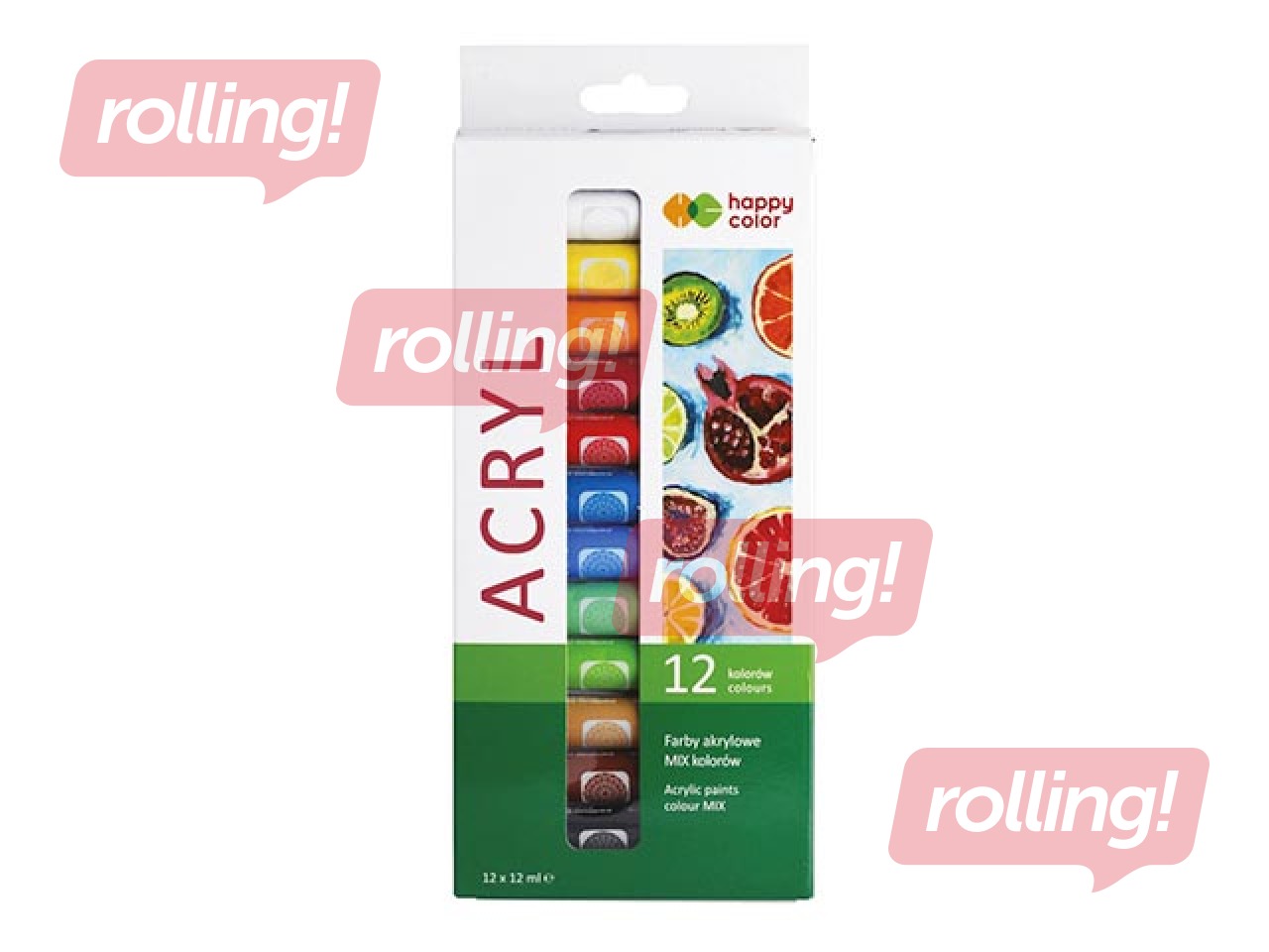 Akrüülvärvid Happy Color 12 х12 ml (tuubis)