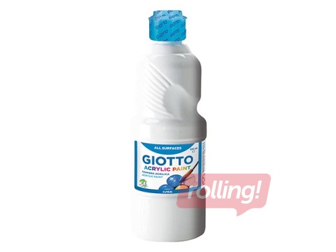 Akrila krāsa Giotto, 500ml, balta 