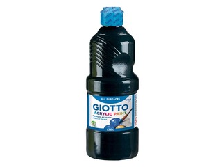Акриловая краска Giotto, 500мл, черный