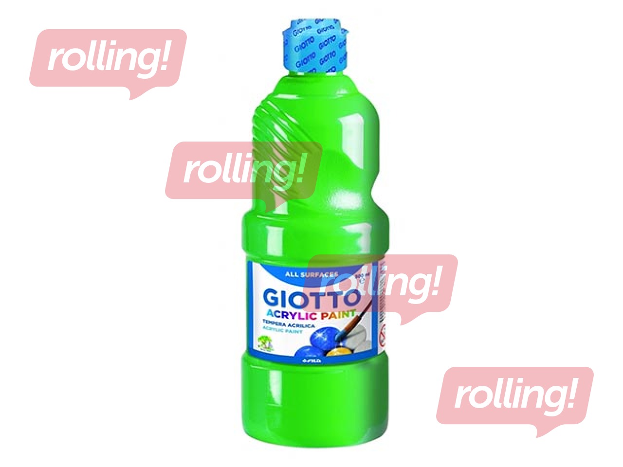 Acrylic paint Giotto, 500ml, green