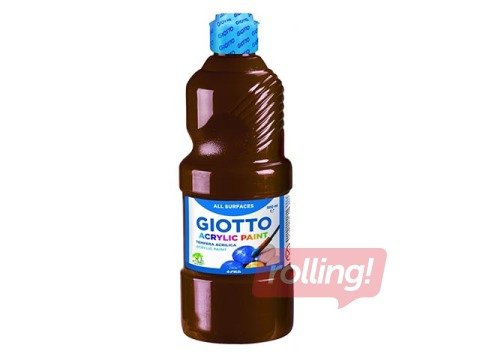 Акриловая краска Giotto, 500мл, коричневый