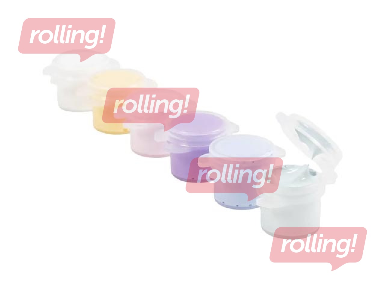 Acrylic paints Creativ Company, pastel shades, 6x5ml