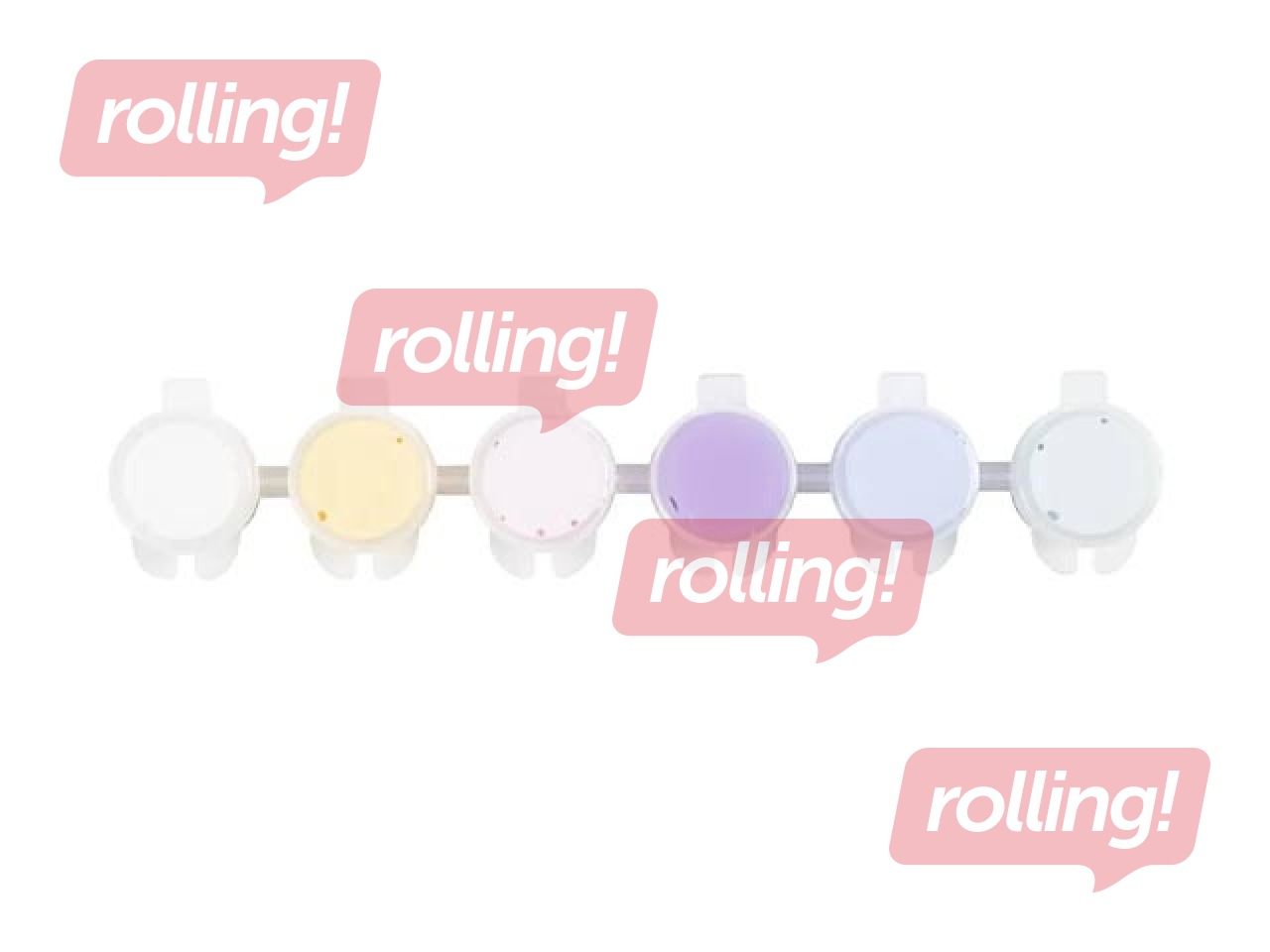 Akrüülvärvid Creativ Company, pastelltoonid, 6x5ml