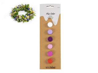 Akrila krāsas Creativ Company, violeti un rozā toņi, 6х5ml +Līgo dāvana!