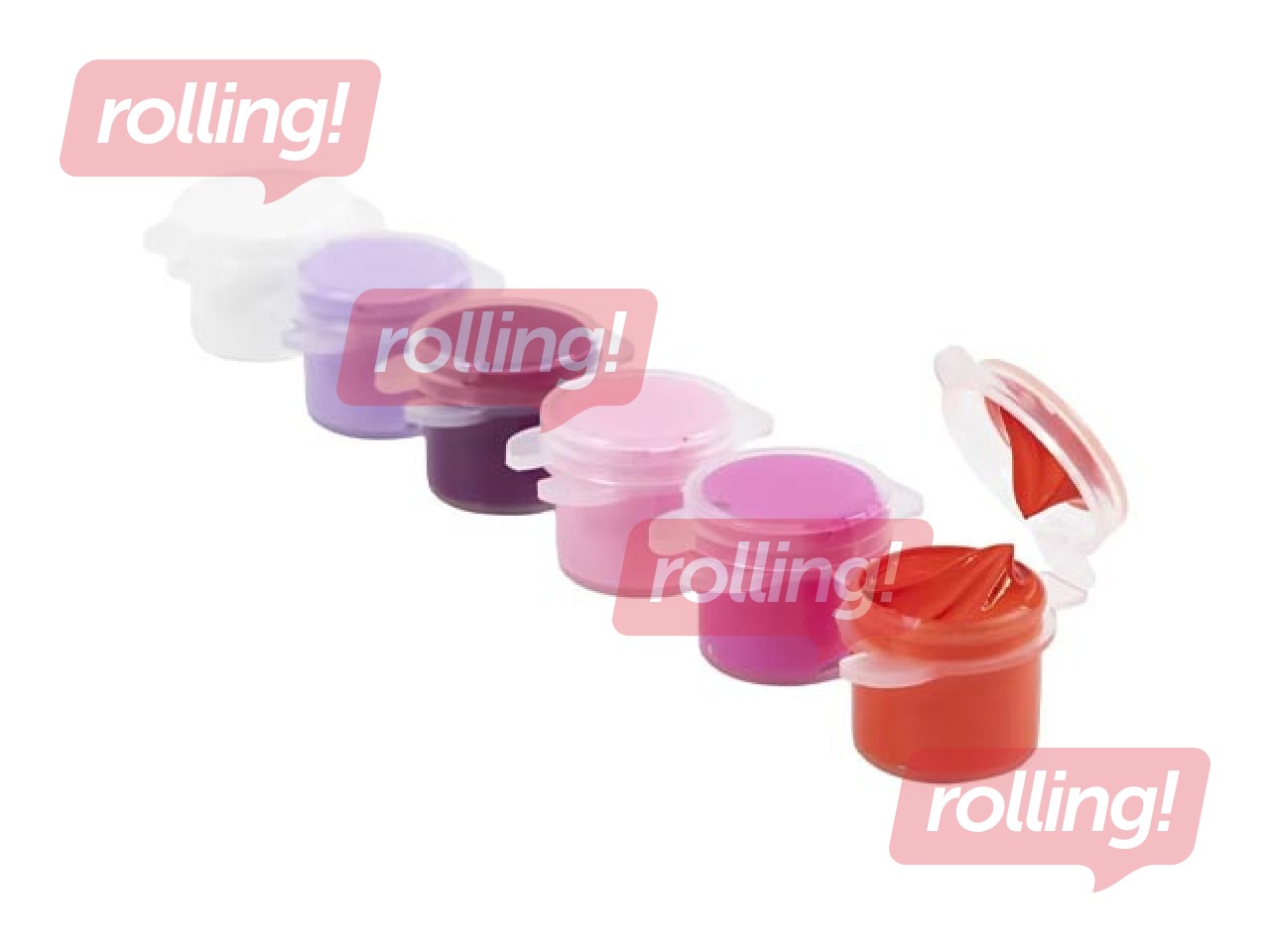 Akrüülvärvid Creativ Company, lillad ja roosad toonid, 6x5ml