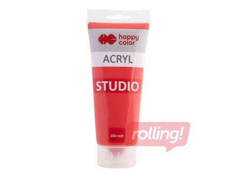 Akrüülvärv Happy Color, Studio, punane, 200ml