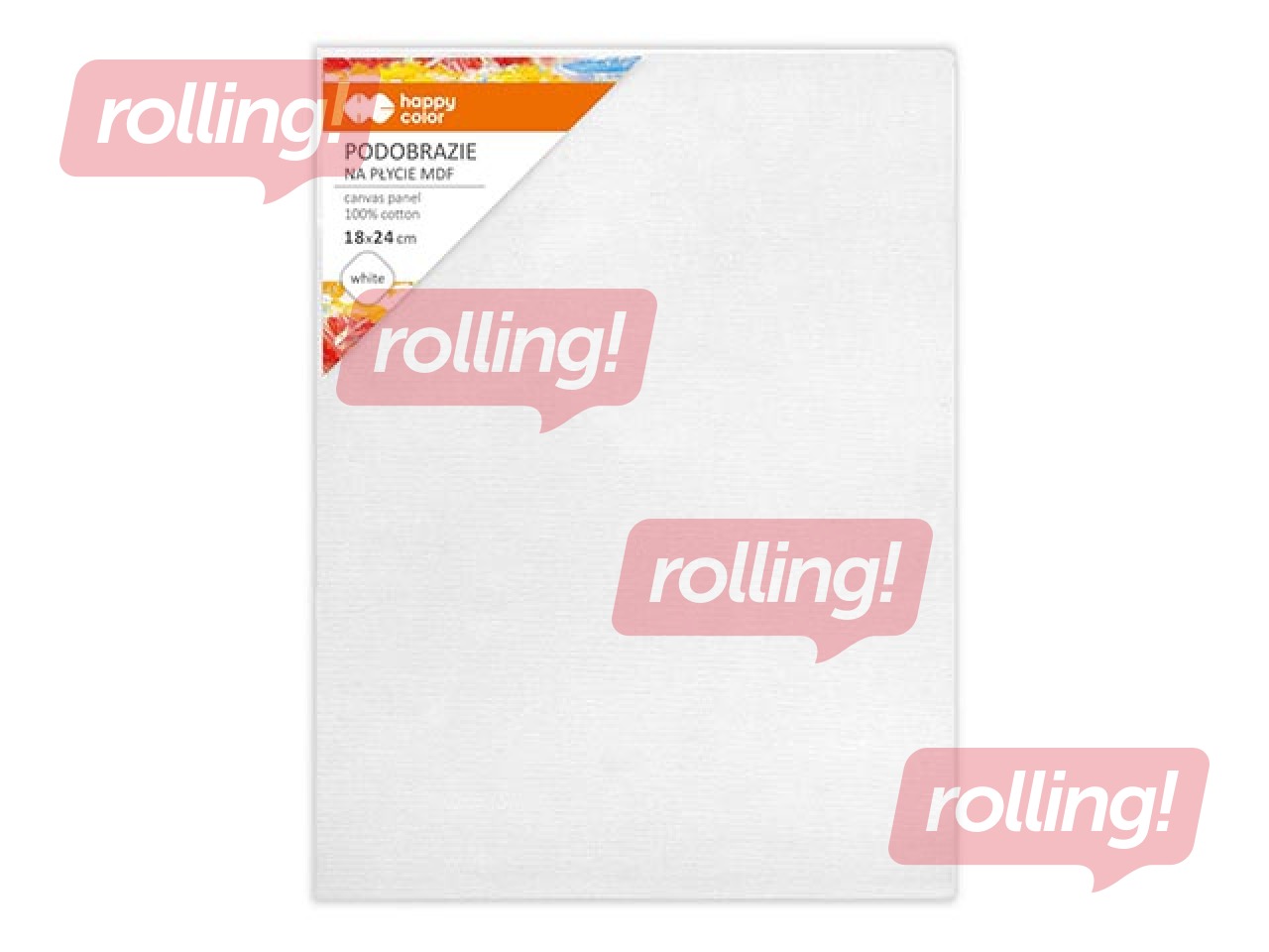 Canvas Happy Color 18x24 cm