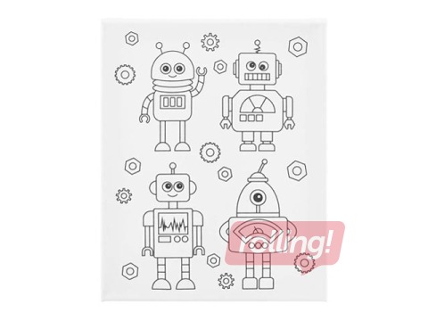 Canvas, Robot, 24x30cm