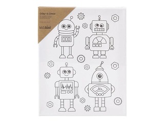 Canvas, Robot, 24x30cm