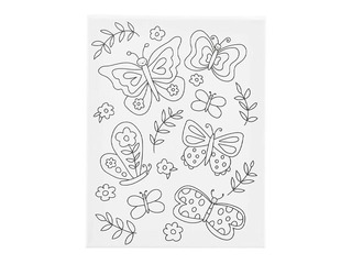 Canvas, Butterflies, 24x30cm