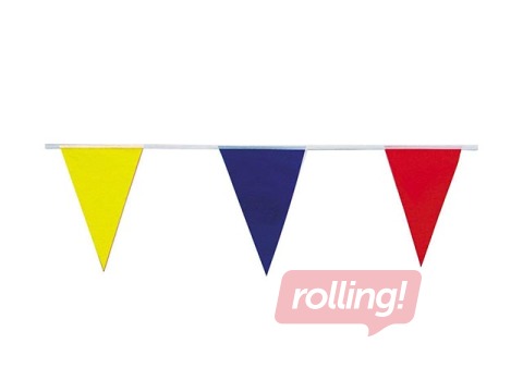 Garland decorative flags, 20m