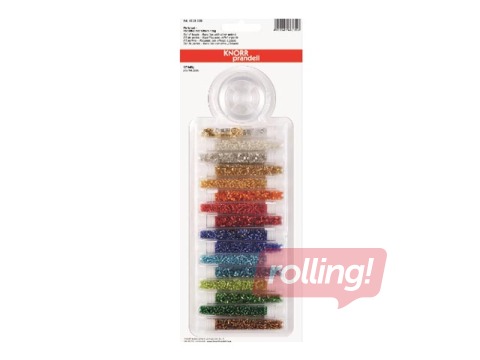 SALE Pärlite valik 2,5 mm koos aksessuaaridega, läbipaistev