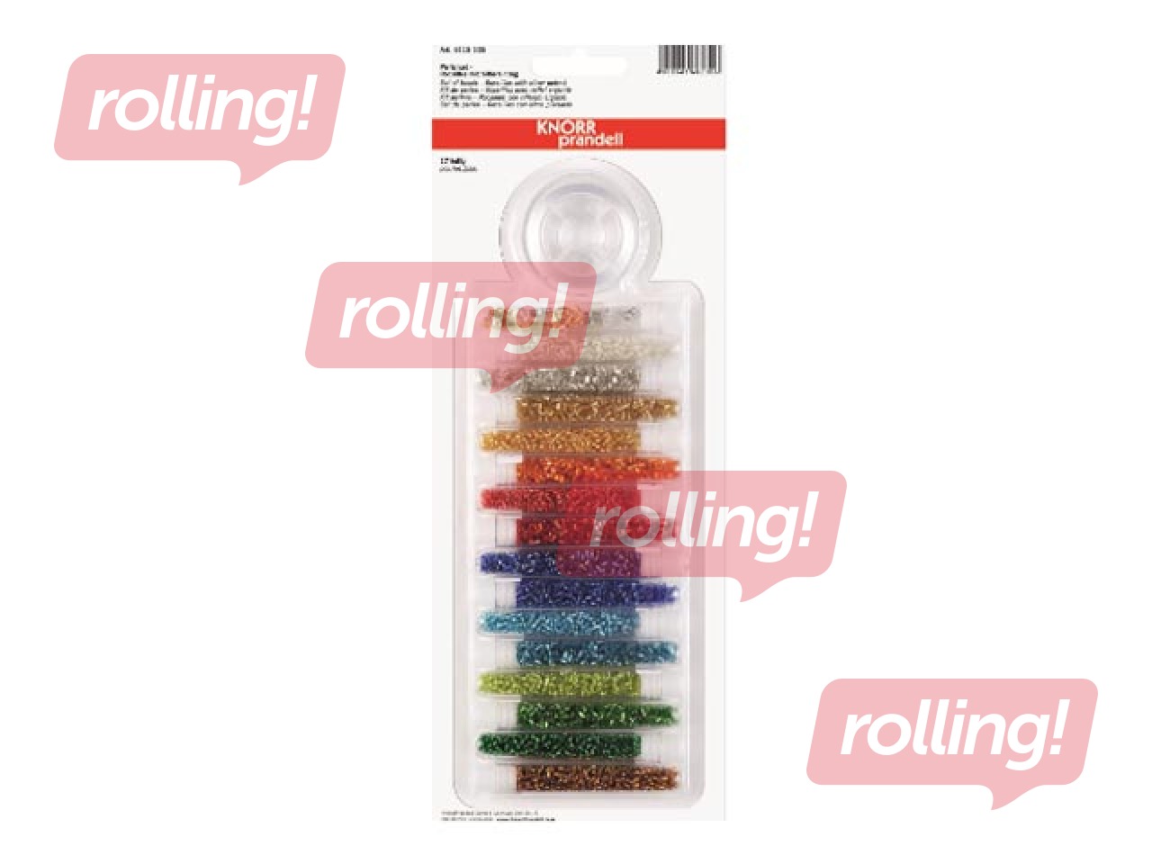 SALE Pärlite valik 2,5 mm koos aksessuaaridega, läbipaistev