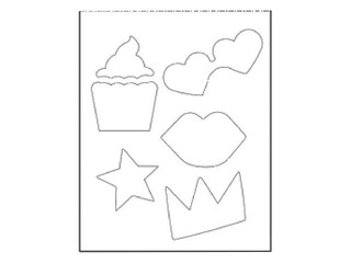 Kraapimisraamat 10,0 x 14,0 cm šablooniga, 10.lehte 