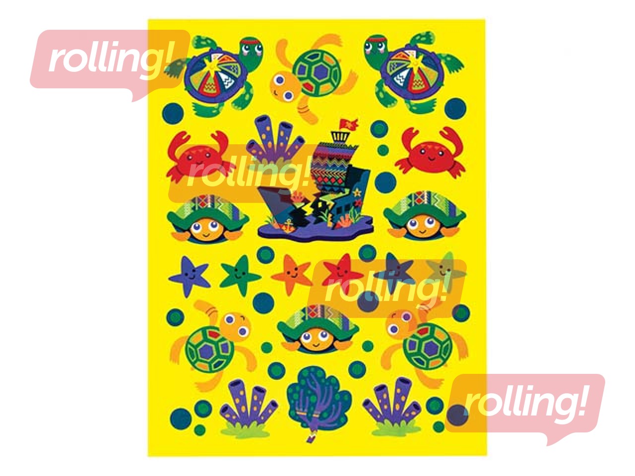 Kleepsuraamat , kleepsudega 