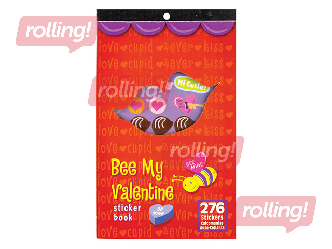 Kleepsuraamat, kleepsudega 14.7x24.2cm