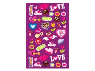 Kleepsuraamat, kleepsudega 14.7x24.2cm