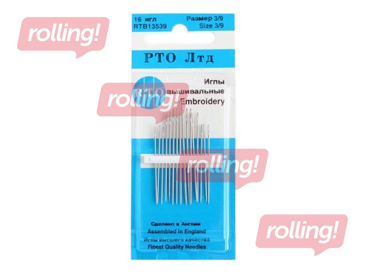 Tikkimisnõel (3/ 9), 16 tk