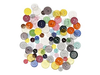 Button mix, 100 pcs.