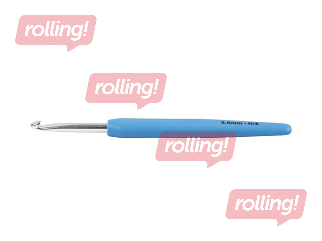 Crochet hook, No.5, 5mm, 13.3cm