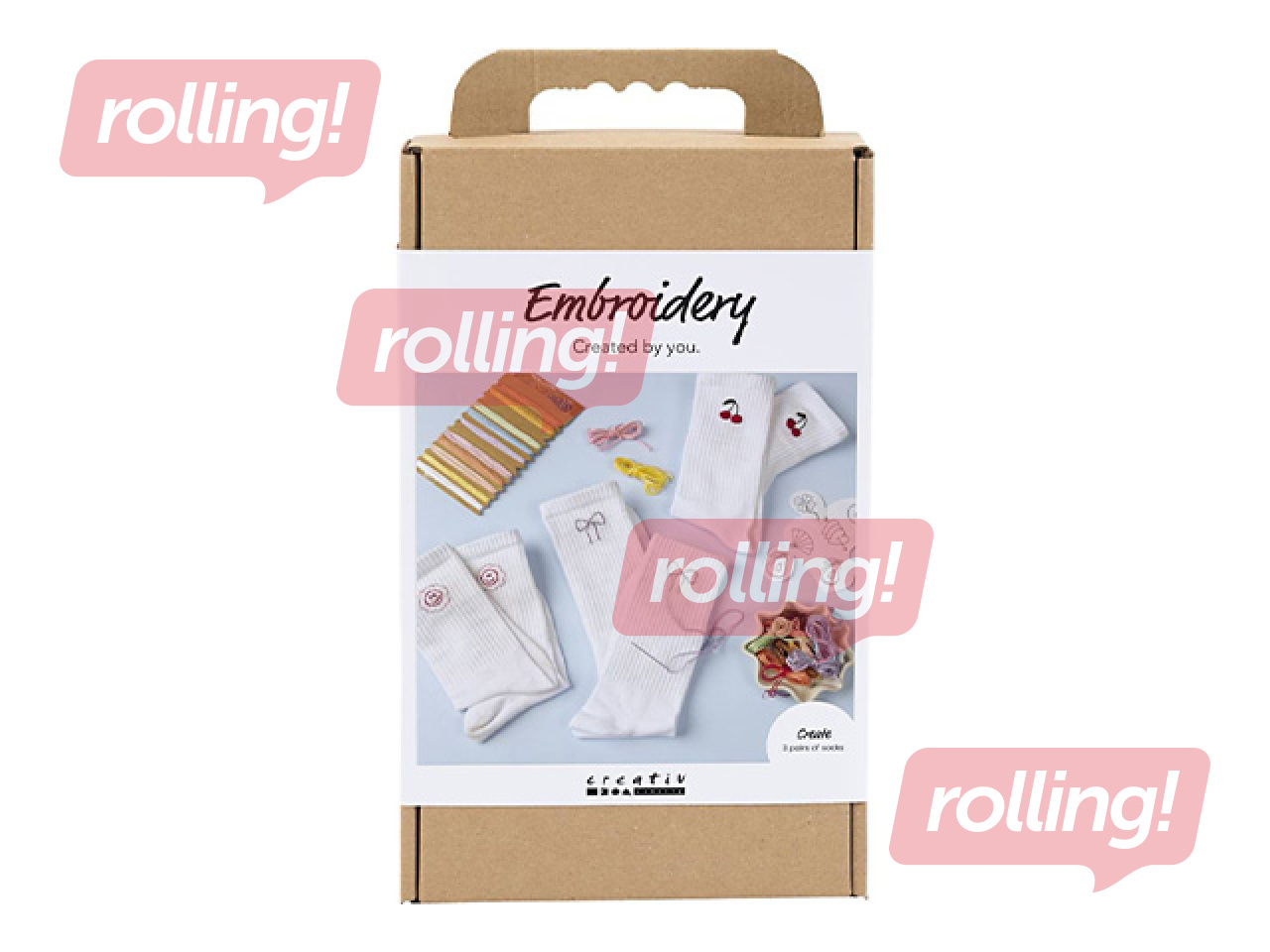 Rokdarbu izšūšanas komplekts