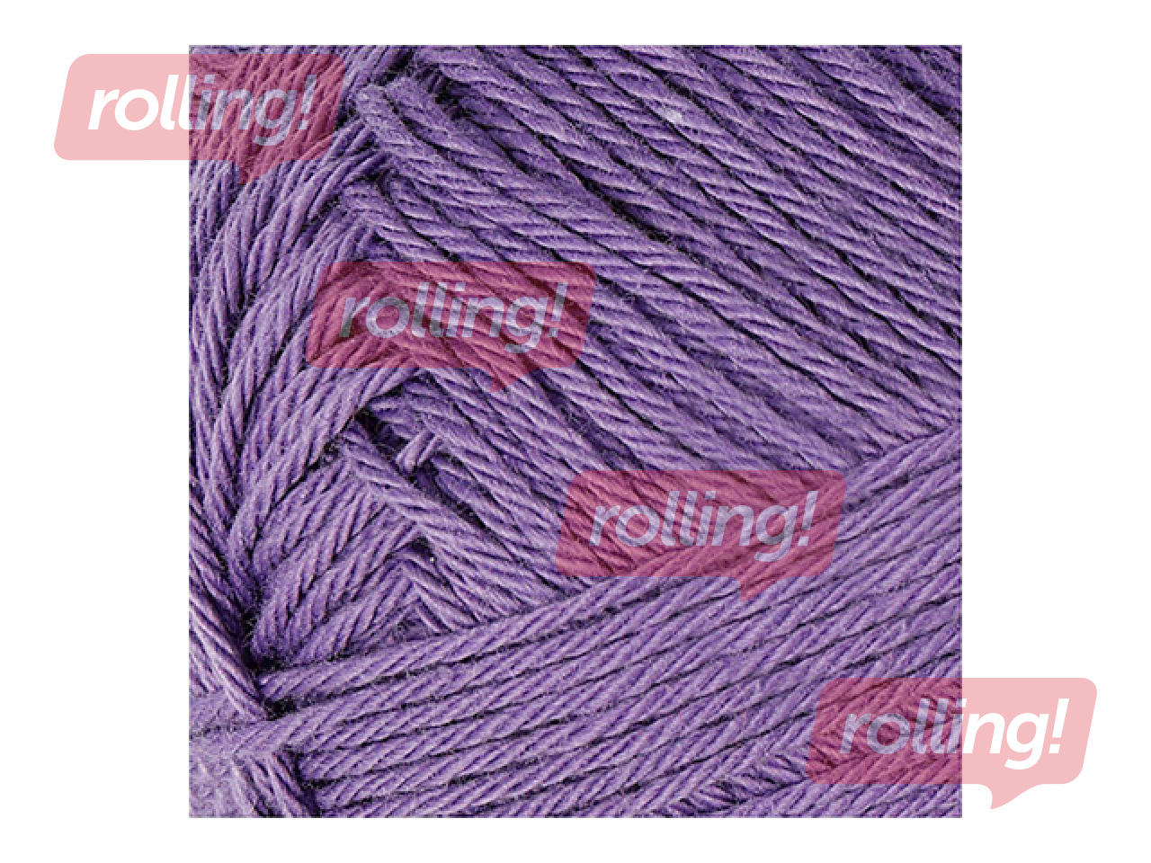 Puuvillane lõng, lilla, 50g, 170m