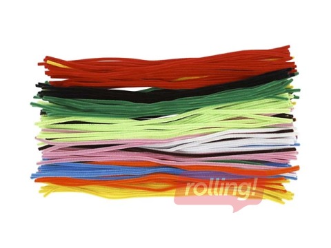 Šenilliribad, 0,6 x 45 cm, 200 tk, erinevad värvid