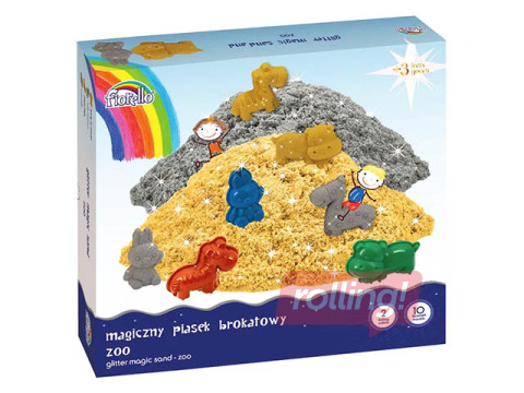 Sand Kinetic, Fiorello, 1000g., with shapes-zoo