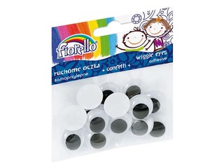 Plastsilmad, Fiorello, 20 mm, 15 tk, isekleepuvad