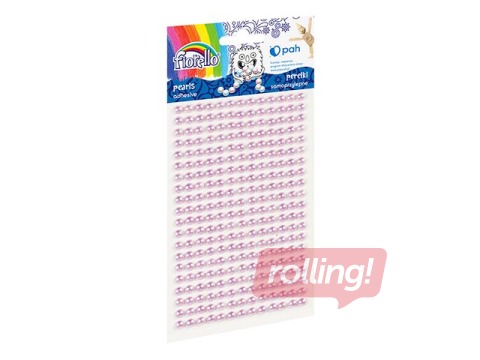 Self adhesive pearls, lilac