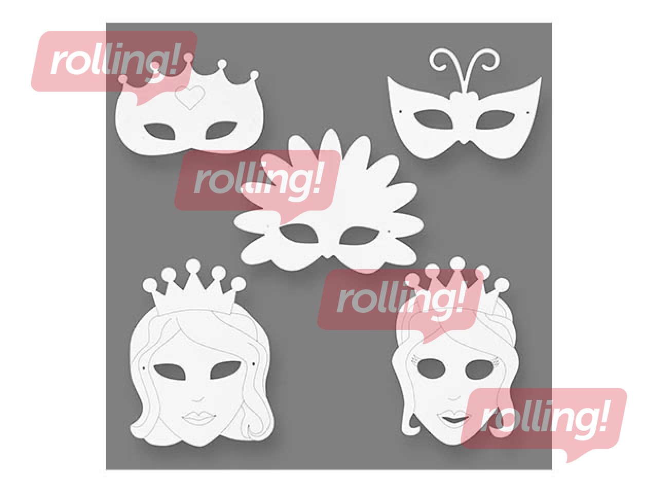 Fairy tale masks, 16 pcs.