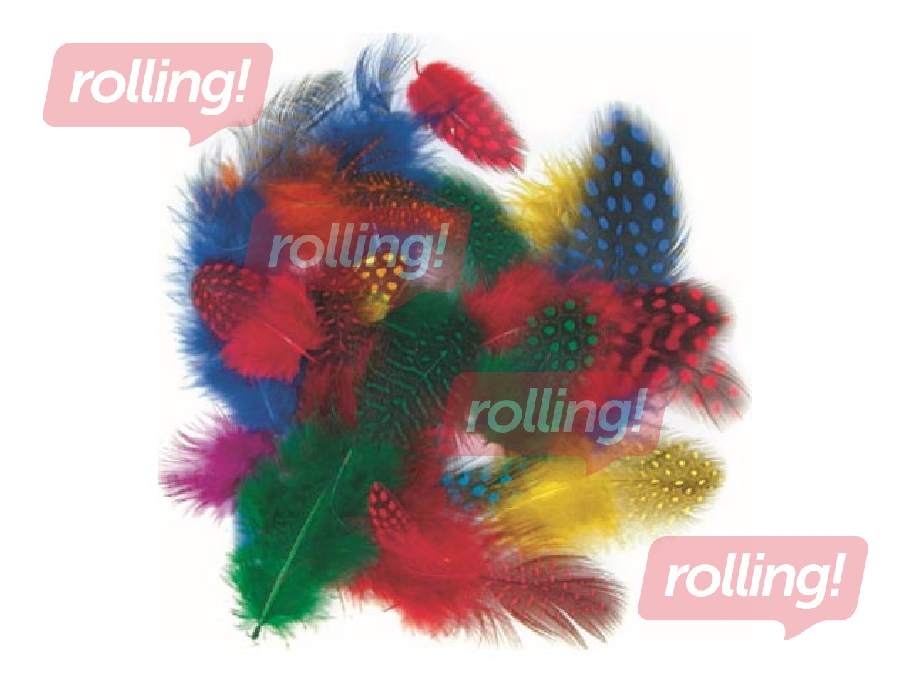 Декоративные перья, цесарки, 10 г