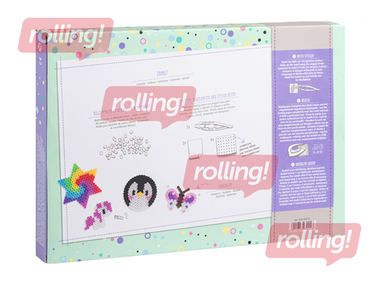 Fuse beads starter set Pastel