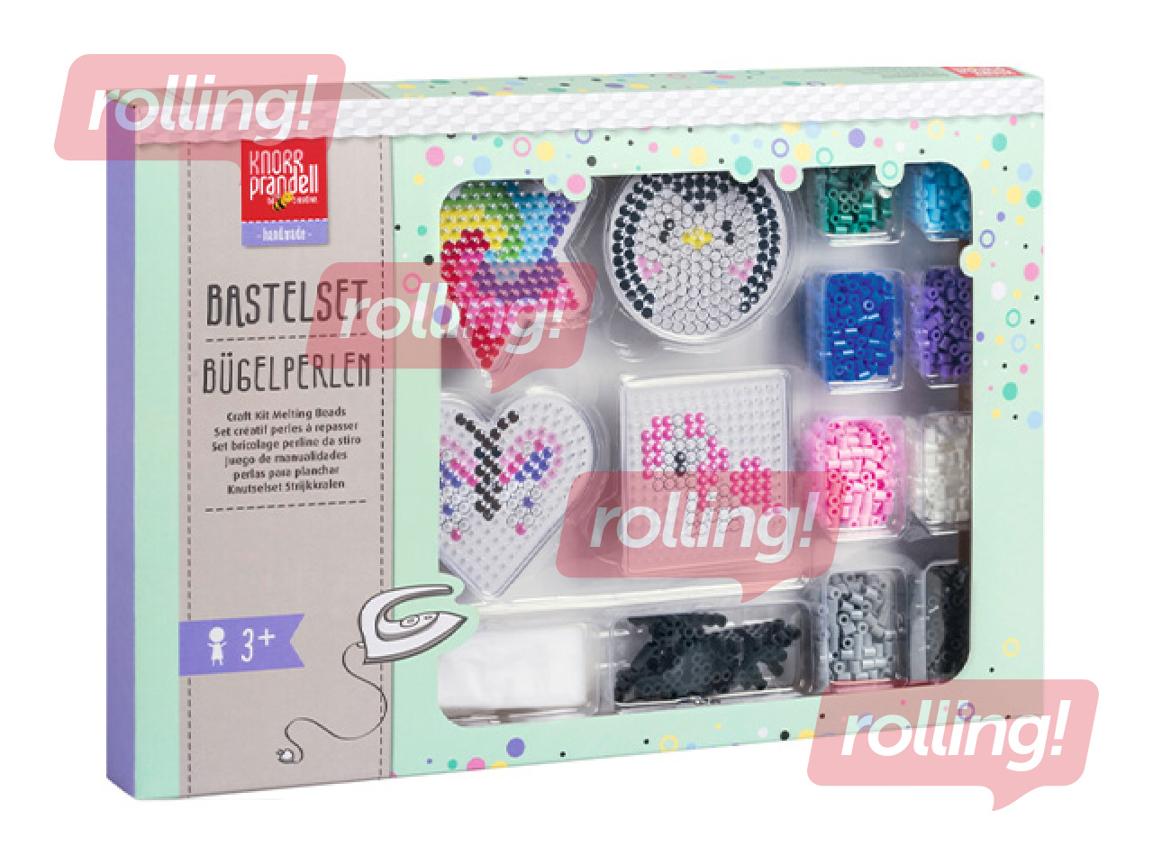 Kausējamo pērļu starta komplekts Pastel