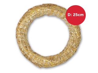 Pamatne Adventes vainagam, no salmiem, ⌀25cm