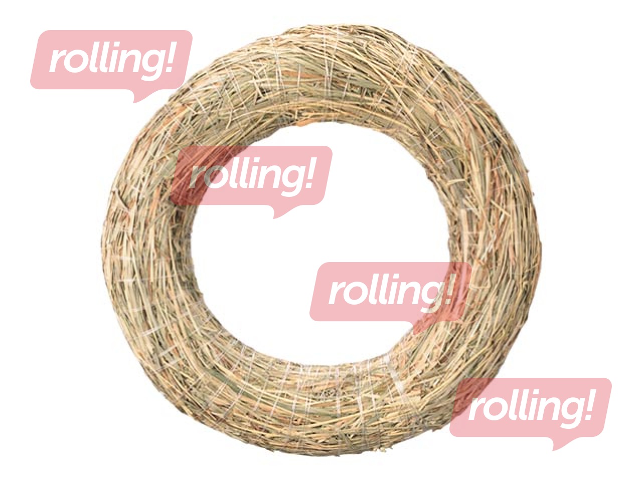 Pamatne Adventes vainagam, no salmiem, ⌀25cm