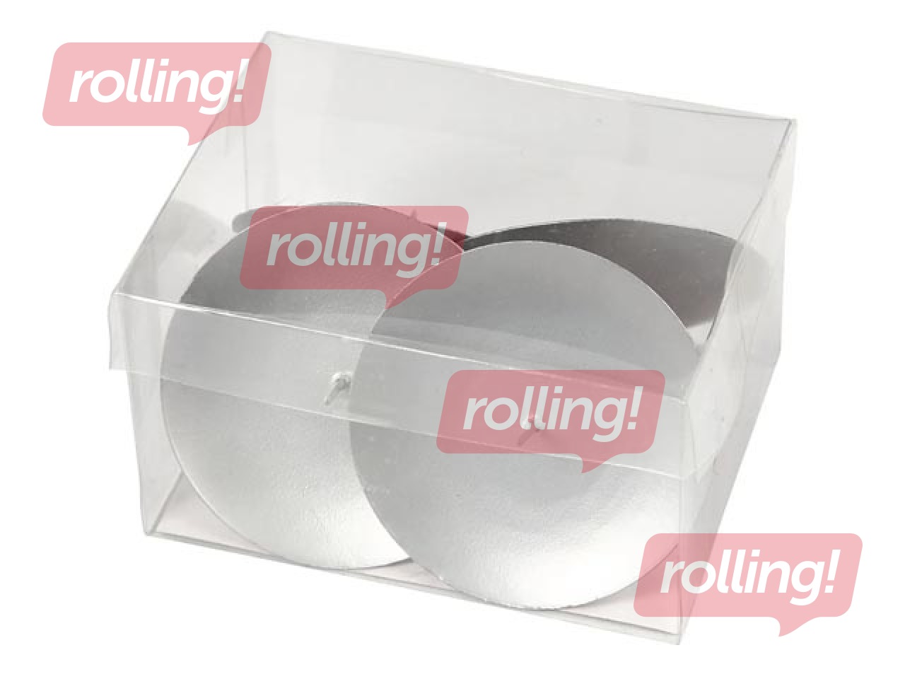 PROMO Küünlaalus teravikuga, ⌀7cm, 4 tk.